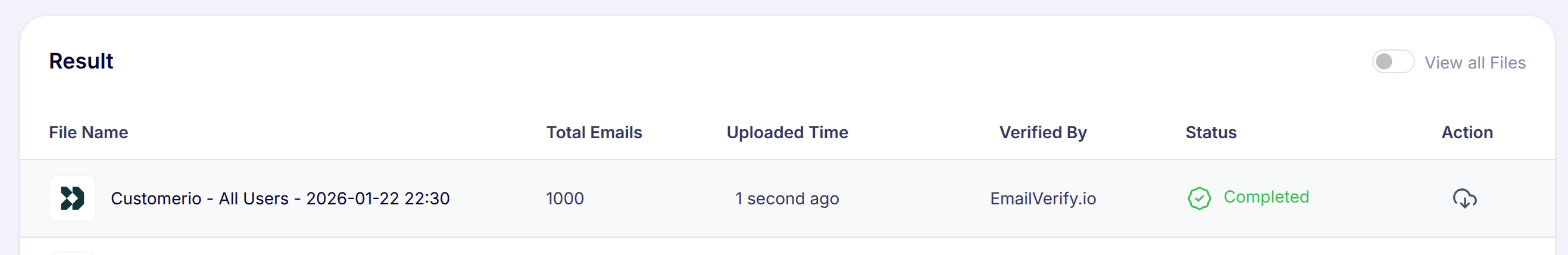 Step 12: Step 12: Download Results