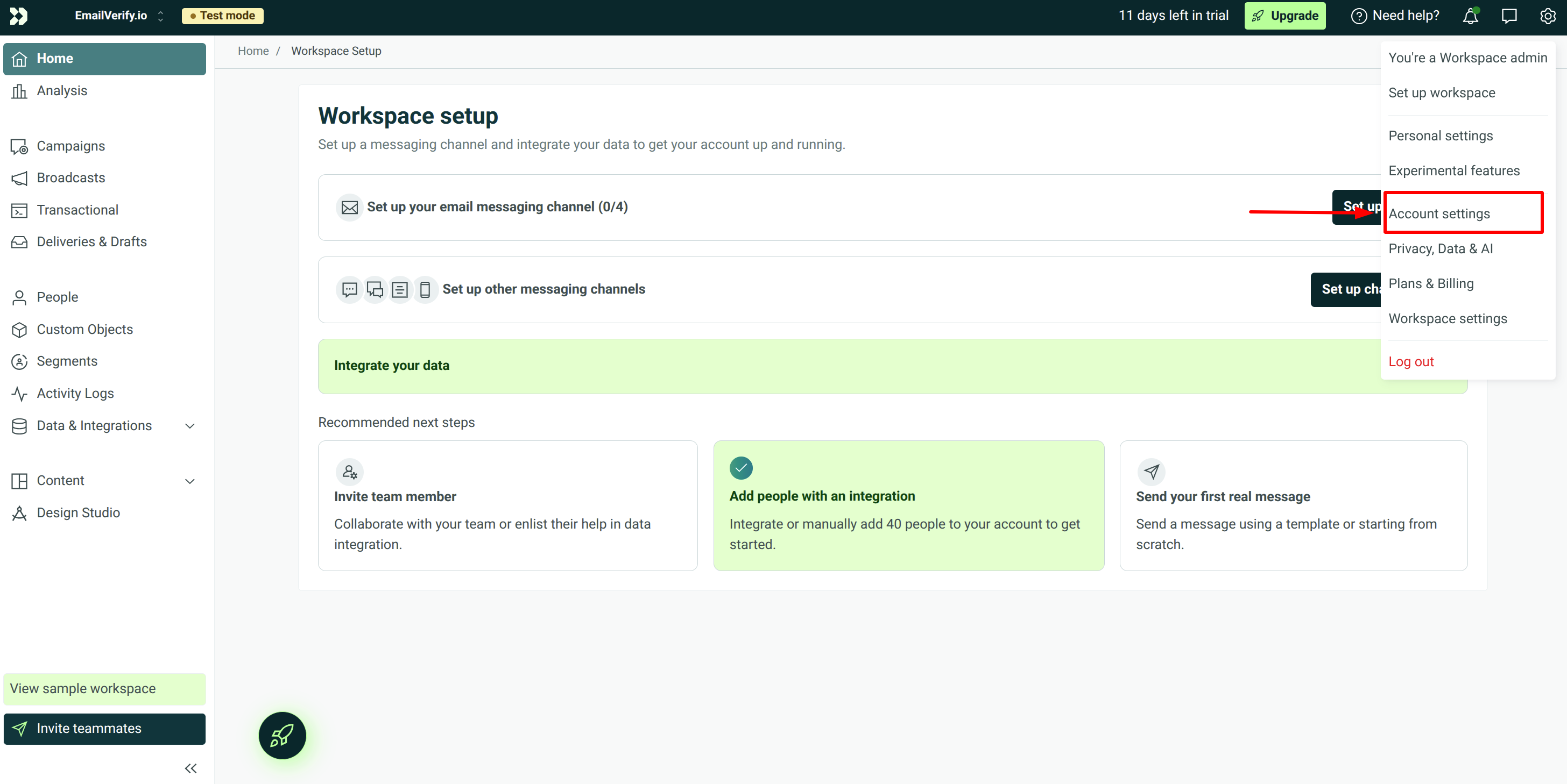 Step 4: Step 4: Get Workspace URL