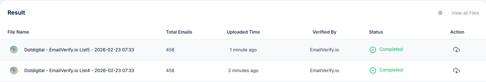 Step 9: Step 9: Download Results
