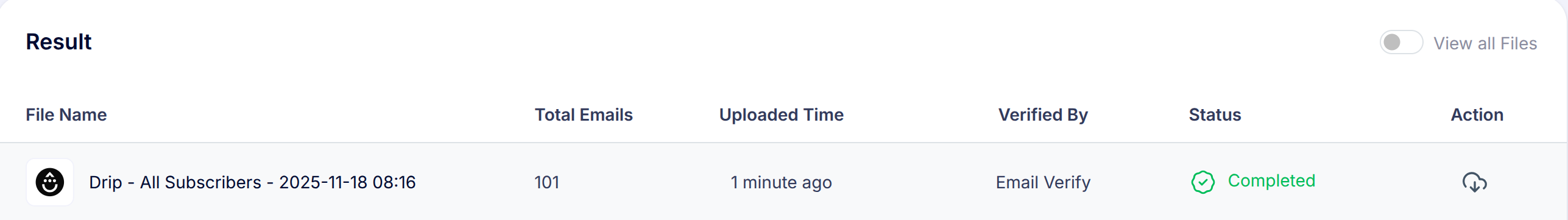Step 8: Step 8: Download Results