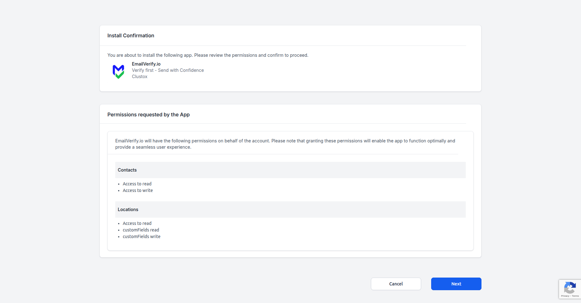 Step 3: Step 3: Grant Access