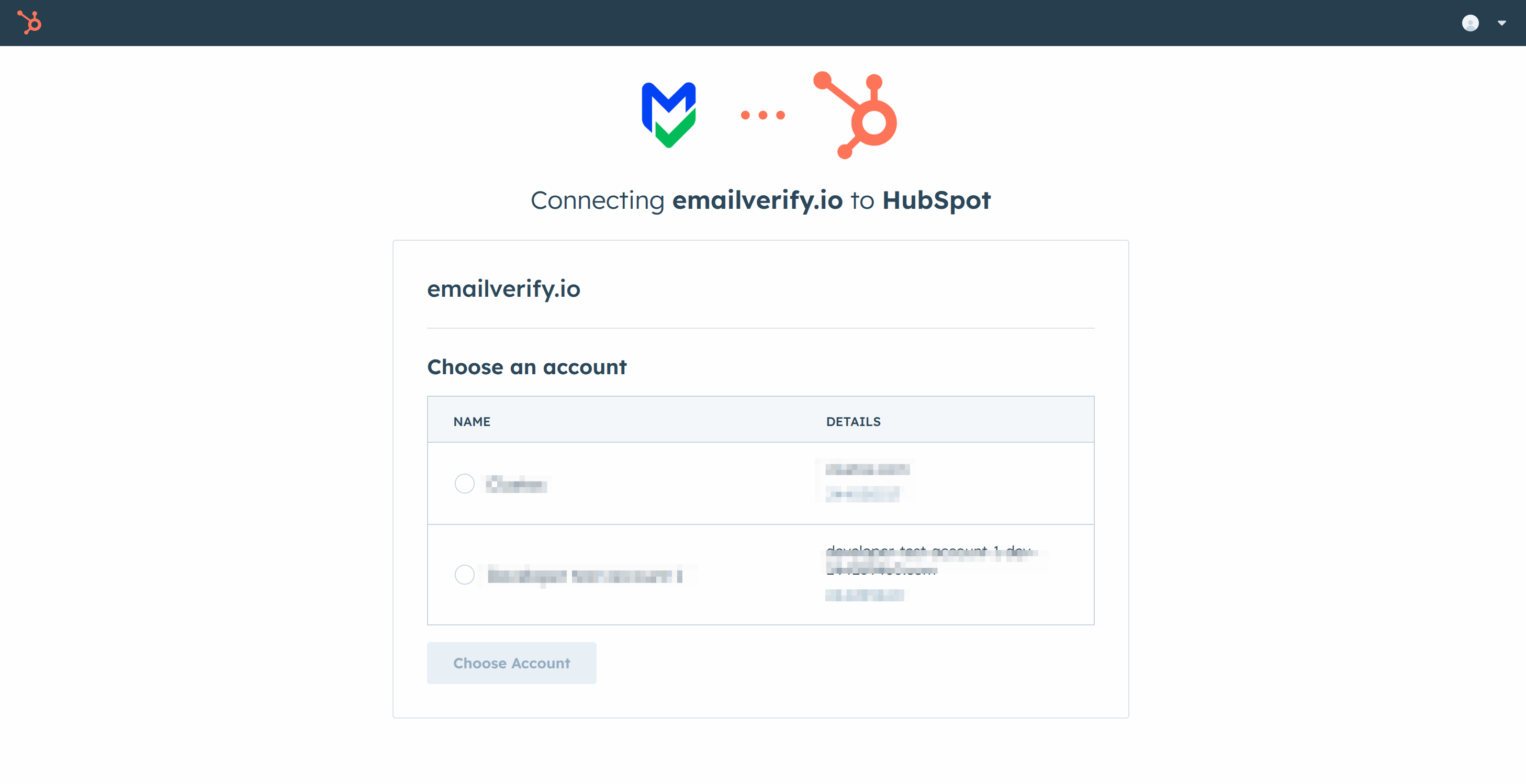 Step 5: Step 5: Authorize Account Access