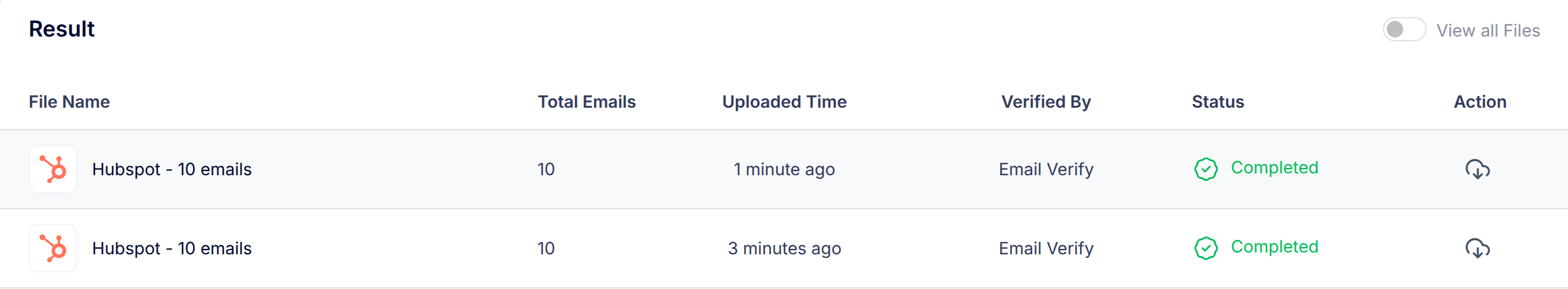 Step 9: Step 9: Download Results