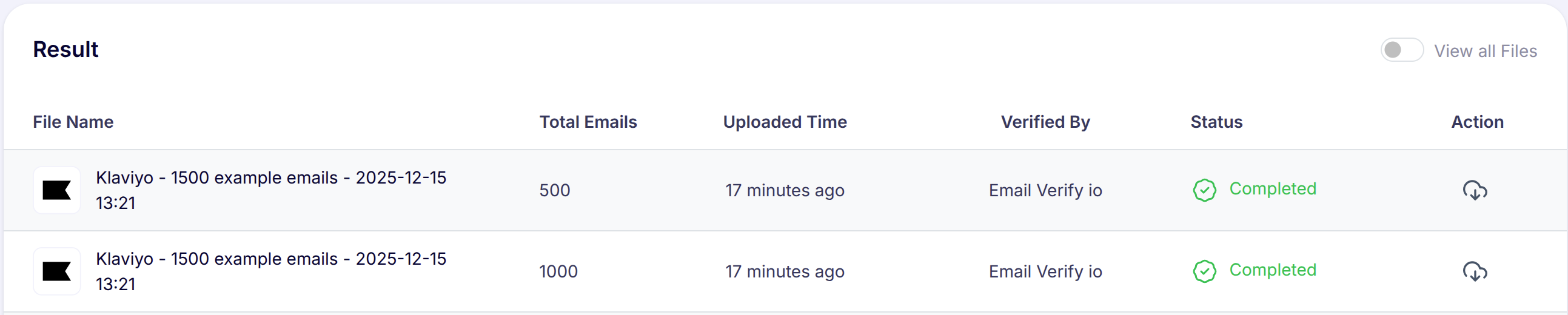 Step 9: Step 9: Receive and Access Validation Results