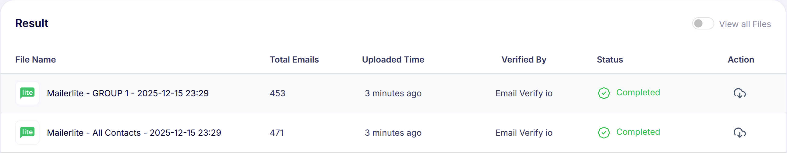 Step 10: Step 10: Download Results