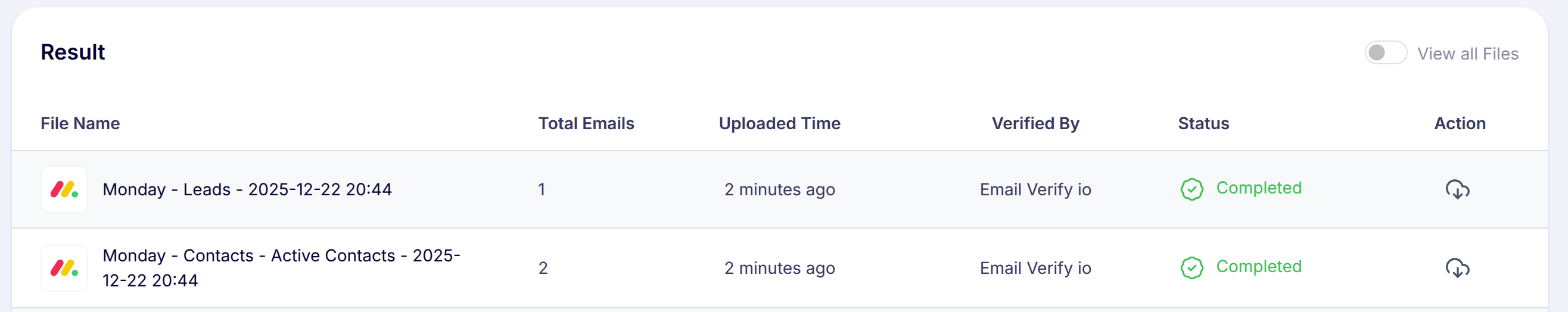 Step 9: Step 9: Download Results