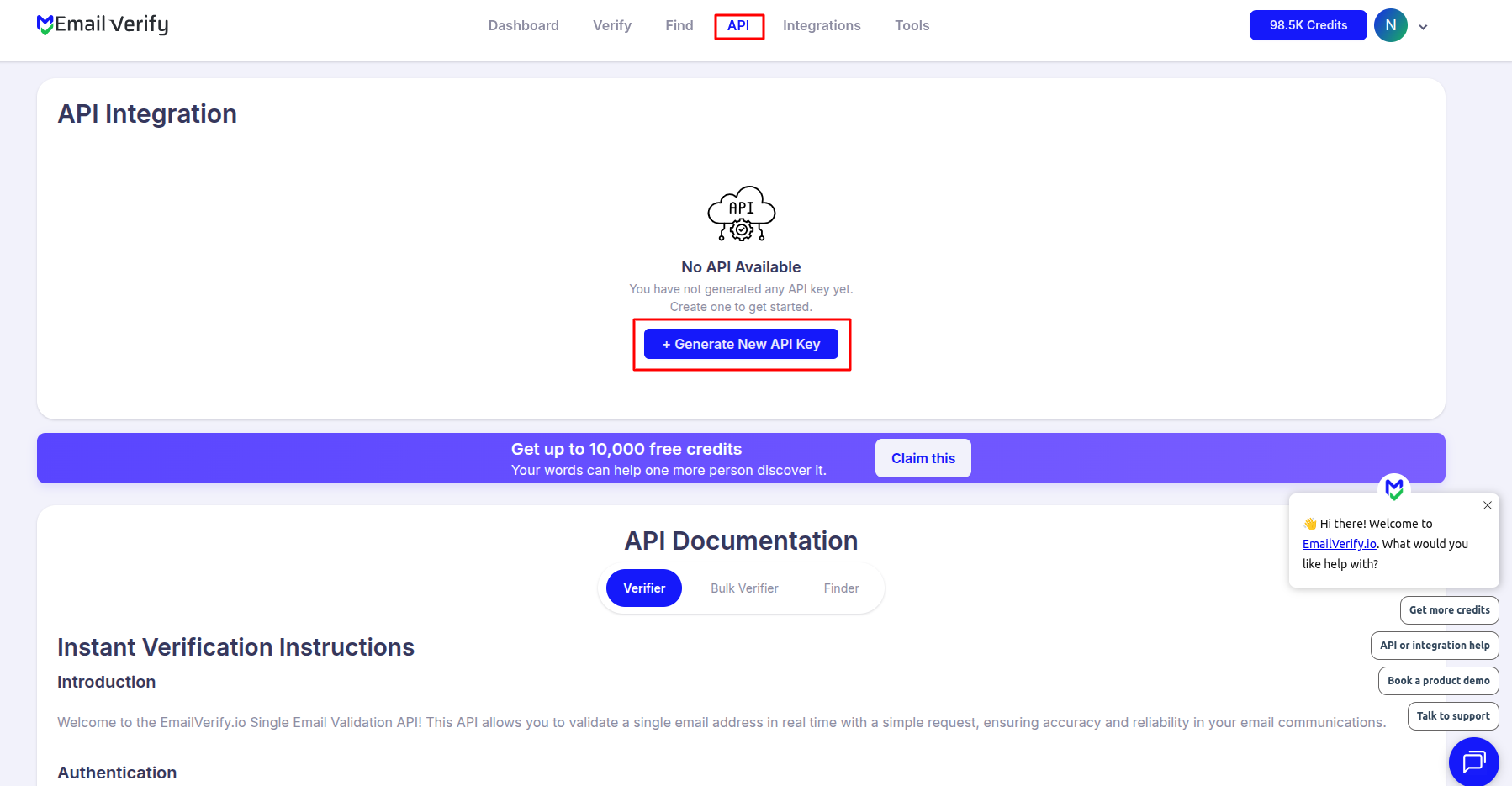 Step 4: Step 4: Get Your API Key
