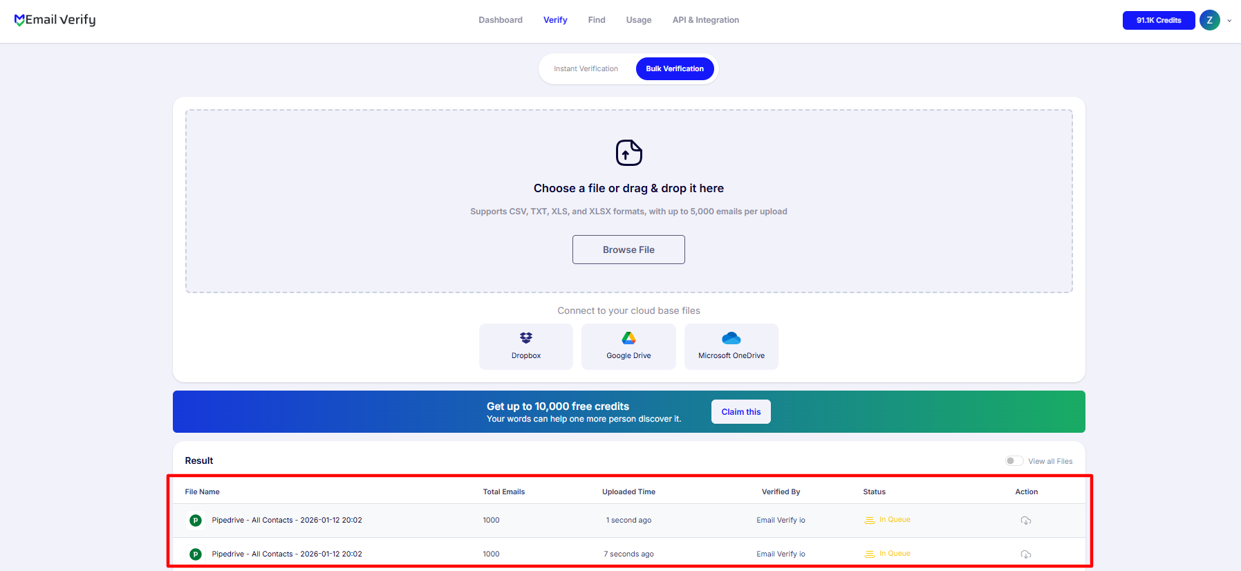 Step 7: Step 7: Track Validation Progress