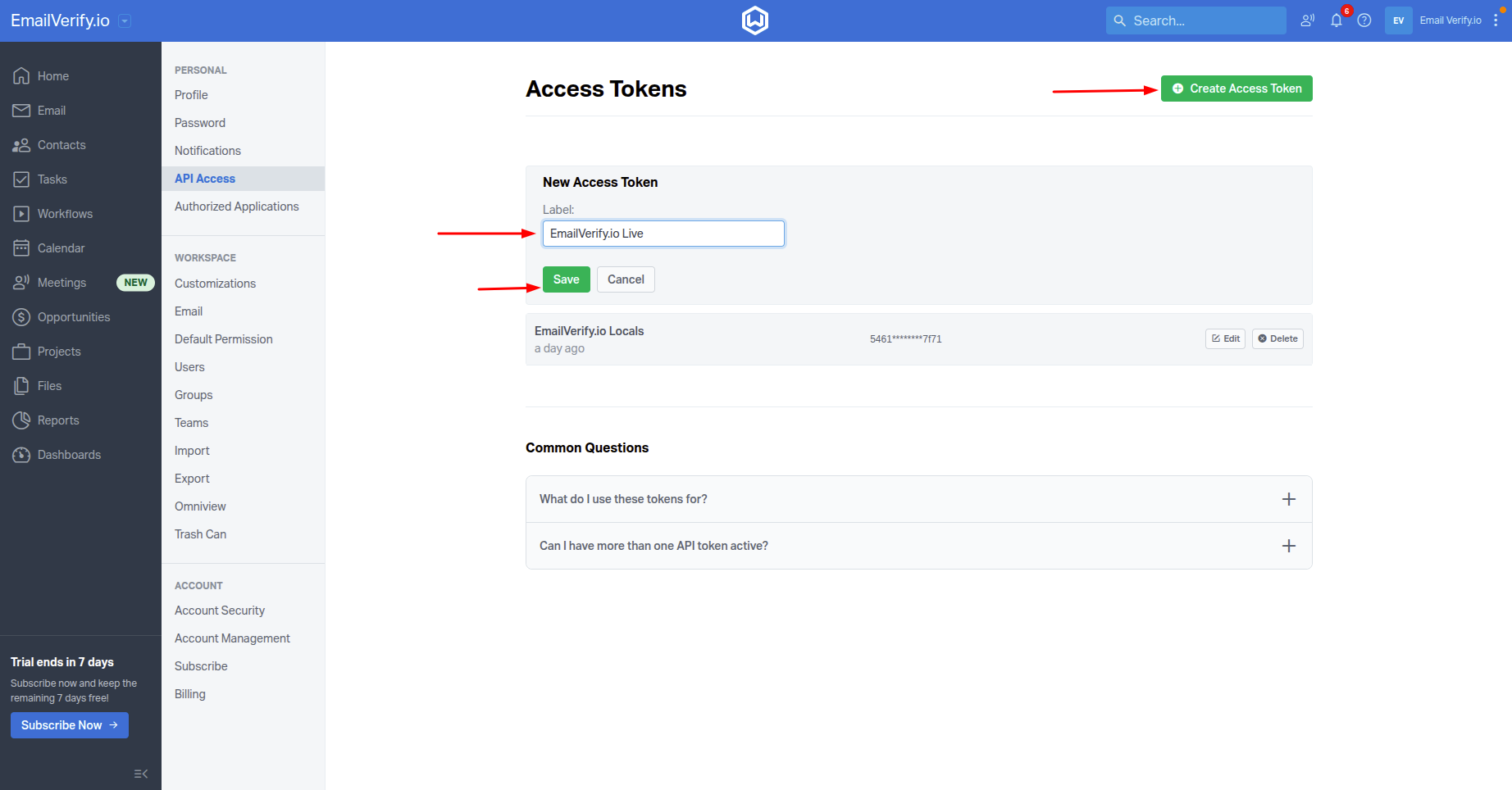 Step 4: Step 4: Paste Your Access Token